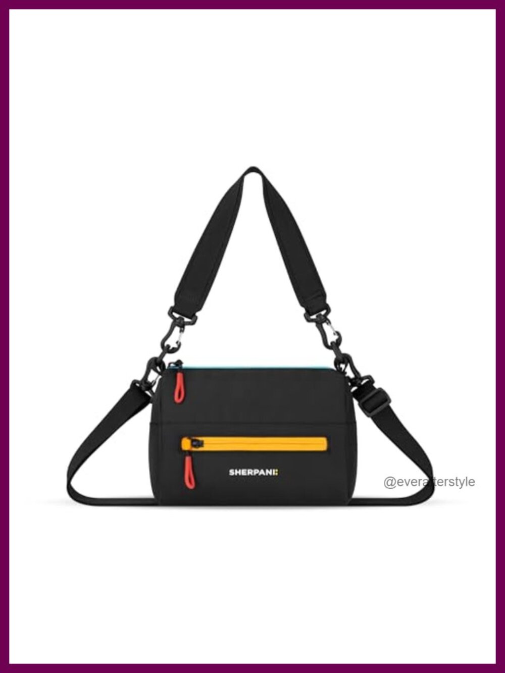 Sherpani Skye Mini Crossbody Purse Travel Shoulder Bag Recycled